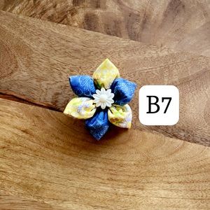 Flower Pop Bow Clip